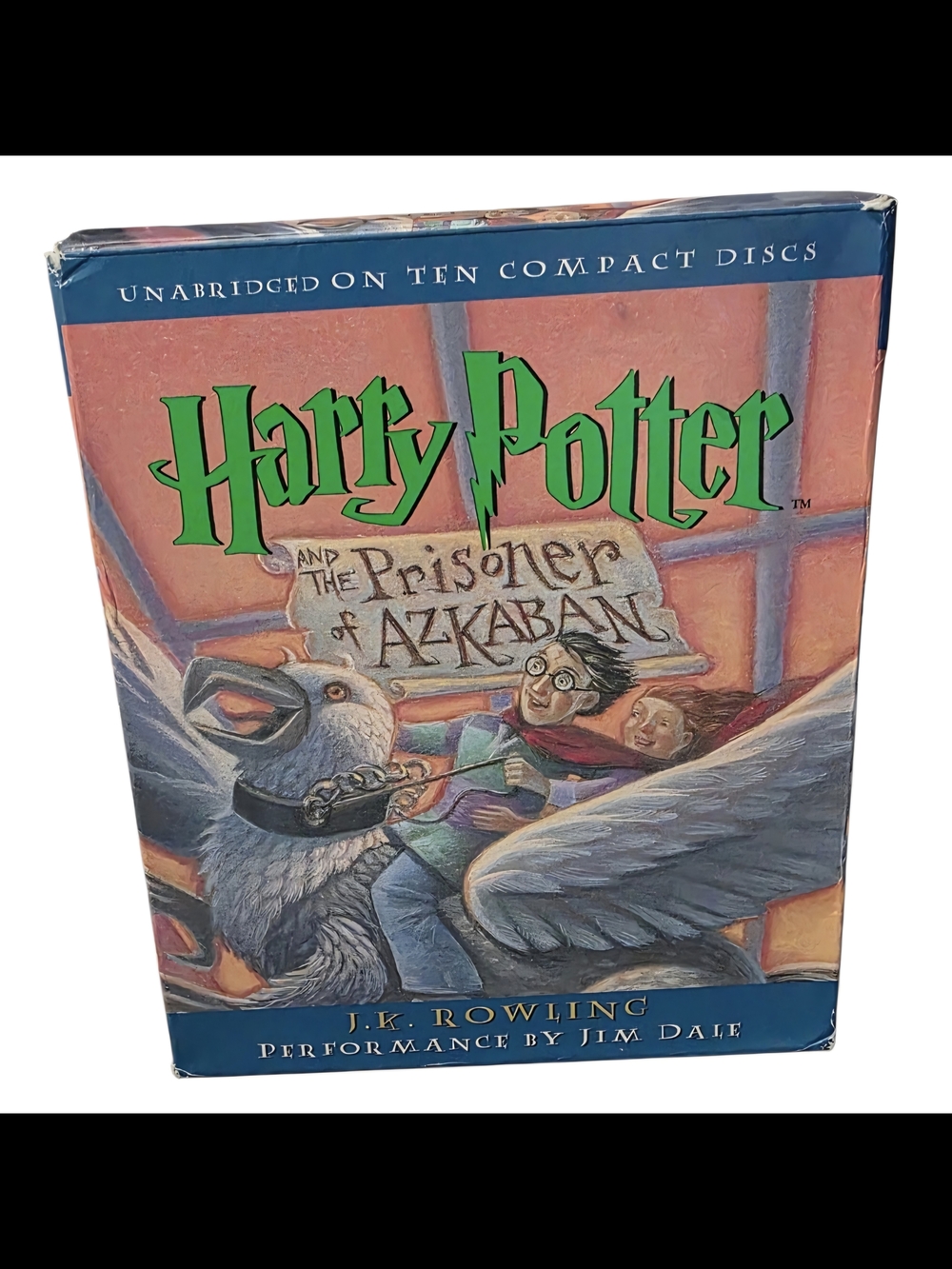 Harry Potter and the Prisoner of Azkaban Audiobook - Green Cover